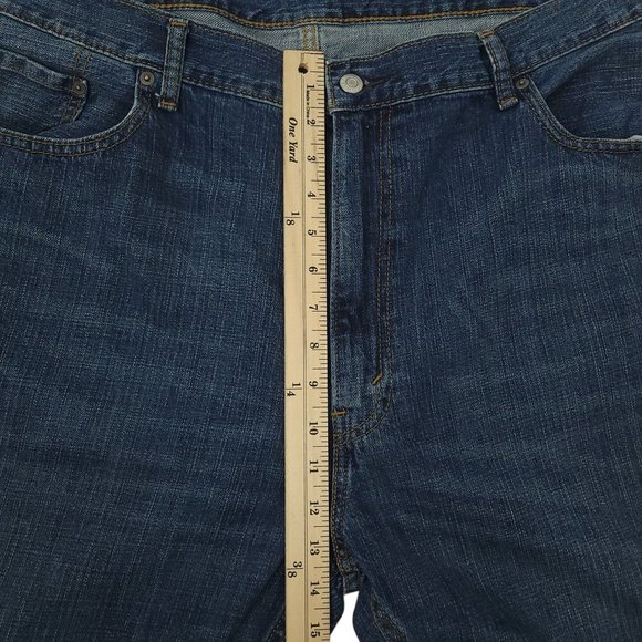 Levis 559 Relaxed Straight Fit Jeans Mens Size 44 x 31 Dark Wash Denim - Picture 4 of 12